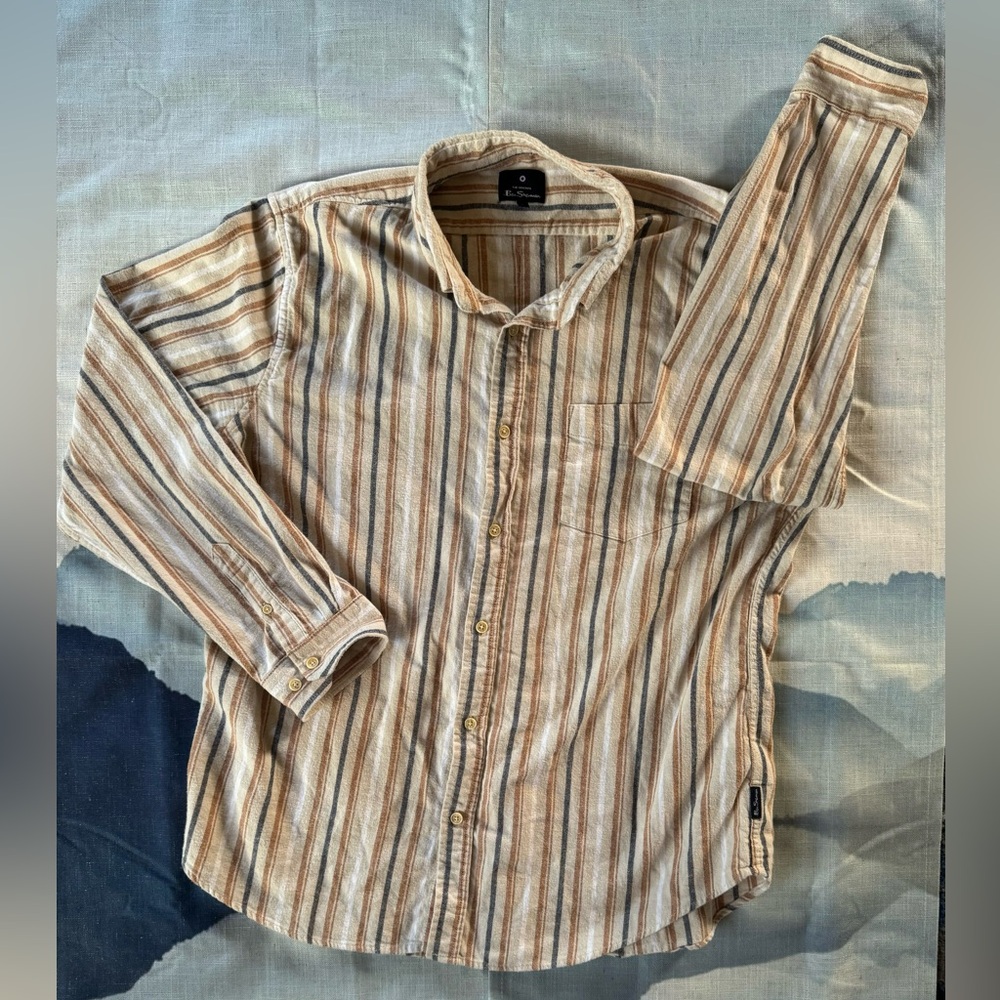 Ben Sherman, cotton button down, Size XL